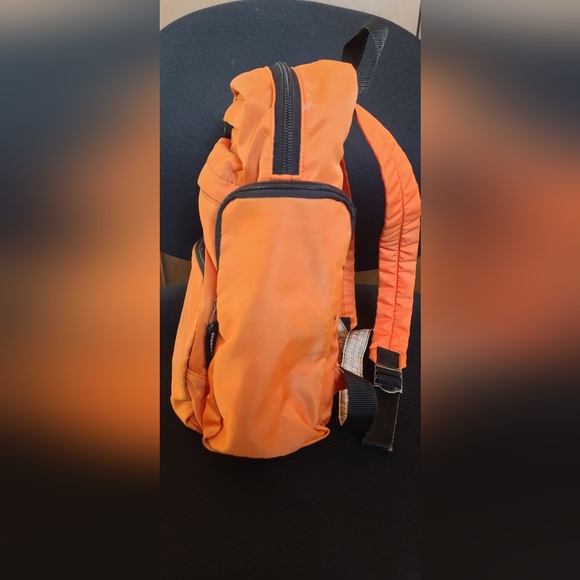 Burberry backpack Nylon orange auth# BS12306 - Picture 6 of 16